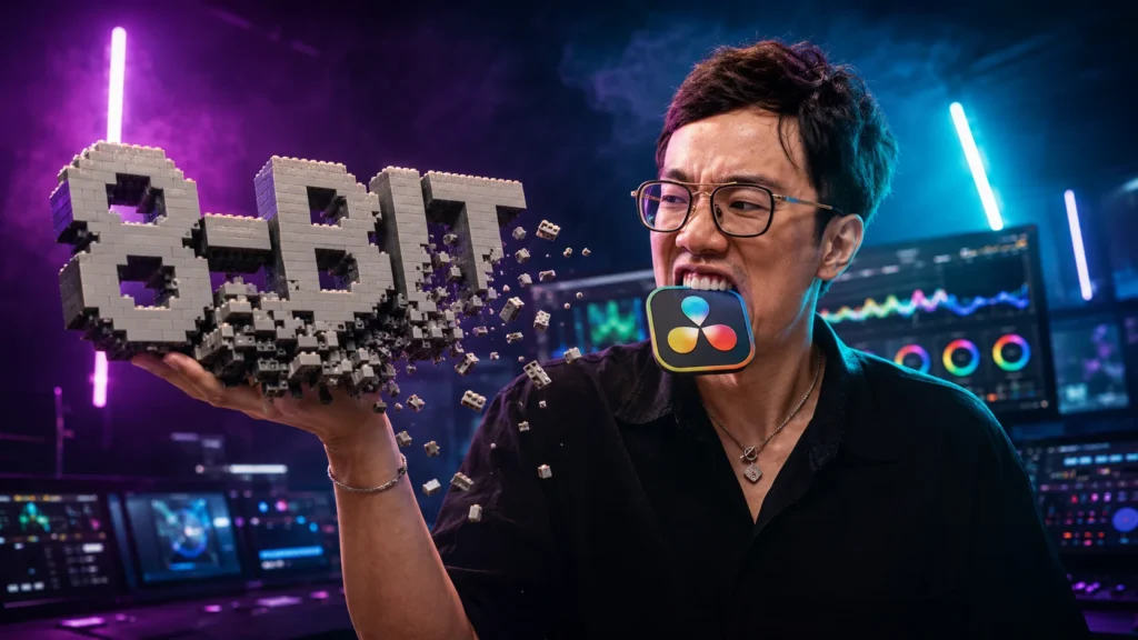 How to Color Grade 8-Bit LOG Footage in DaVinci Resolve